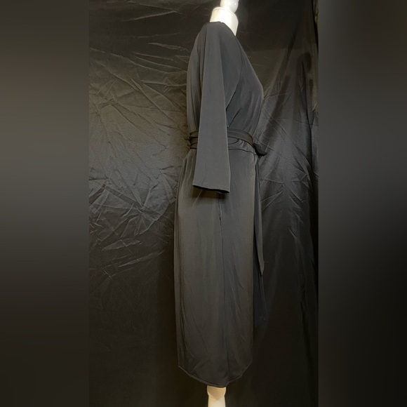 NWT Alfani Women’s black, wrap dress, size medium - Picture 3 of 6